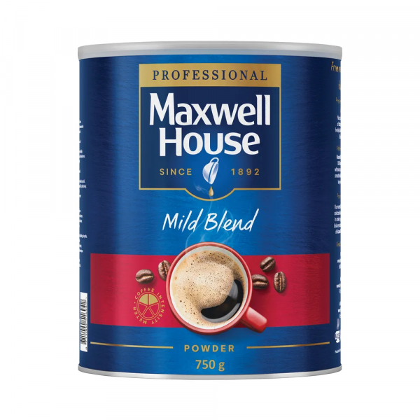 Maxwell House coffee powder tin 750g 4032033 500725 - 1