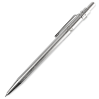 Mechanical pencil HB | 0.7mm | silver | 123ink | 10-pack 301206