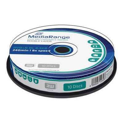MediaRange DVD+R double layer in cakebox (10-pack) MR466 097841 - 1