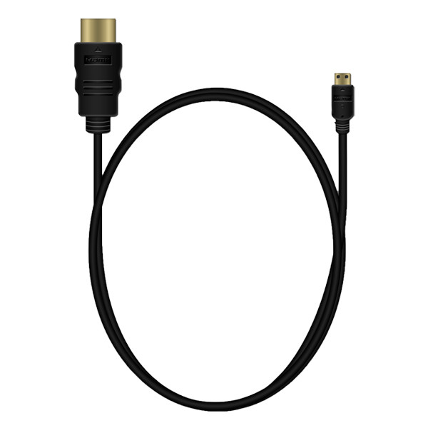 MediaRange HDMI black connection cable, 10.2 gbit/s, 1m MRCS146 361034 - 1