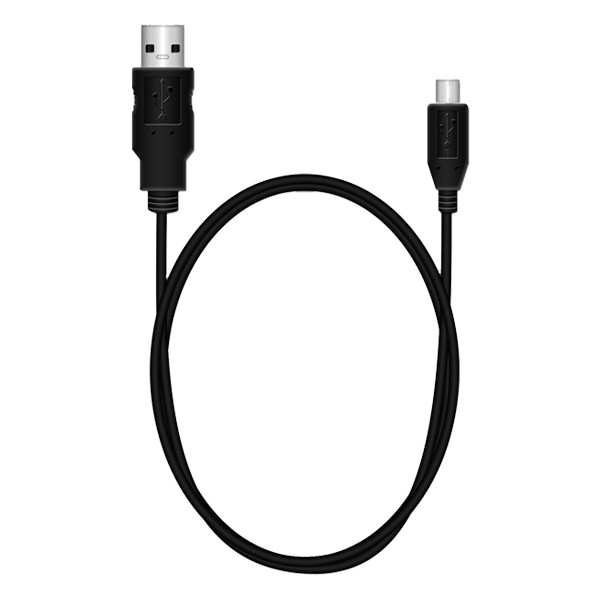 MediaRange USB 2.0 to micro-bm black cable, 1.2m MRCS138 361057 - 1