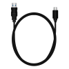 MediaRange USB 3.0 Charge/Sync cable, 1.2m, black MRCS160 361059 - 1