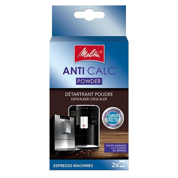 Descaling powder 40g | Melitta Anti-Calc | 2-pack SME00005 - 1