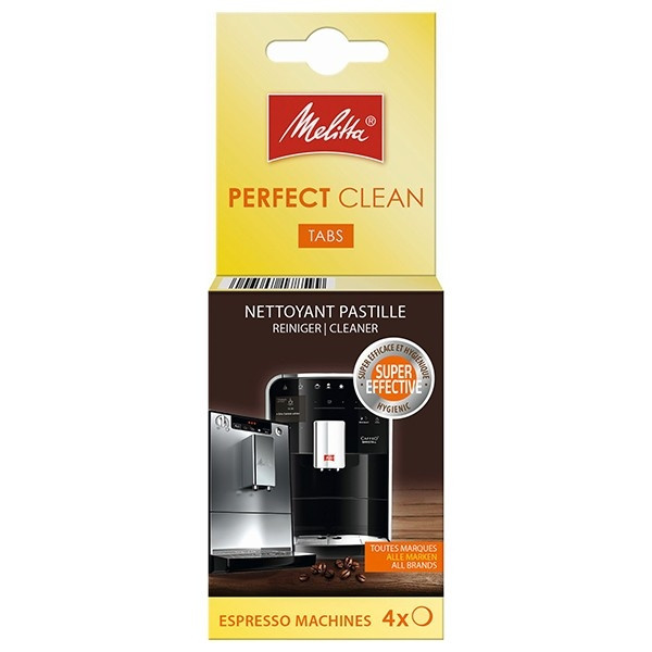 Melitta Perfect Clean cleaning tablets for coffee machines (4 x 1.8g) E-0025 SME00006 - 1