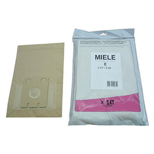 Miele type E paper vacuum cleaner bags | 10 bags (123ink version)  SMI01019 - 1