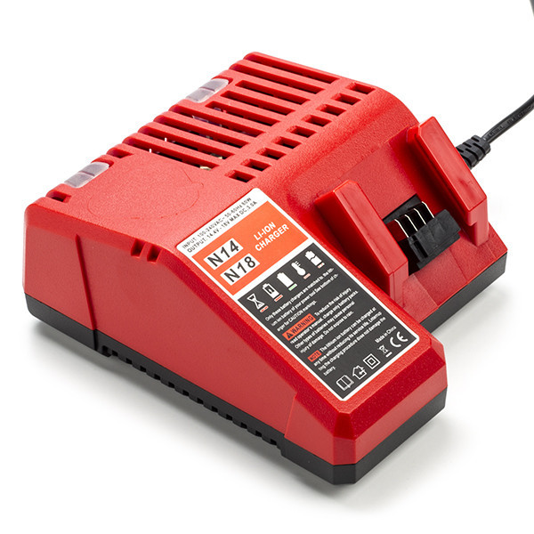 Milwaukee charger for M14 and M18 batteries 14.4V 18V 3A 123ink version 123inkt 123ink.ie