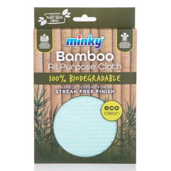 Minky Bamboo multifunctional biodegradable cleaning cloth  SMI00020 - 1