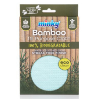 Minky Bamboo multifunctional biodegradable cleaning cloth  SMI00020