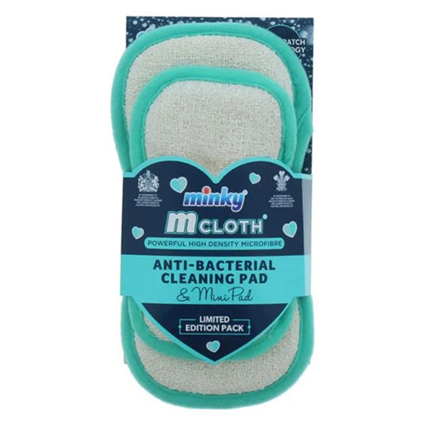 Minky M-Cloth | anti-bacterial cleaning pad | 2-pack SMI00036 - 1
