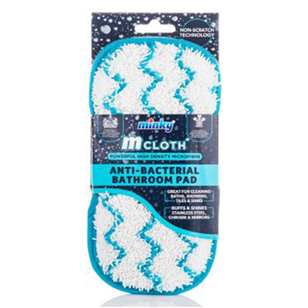 Minky anti-bacterial  bathroom cleaning pad  SMI00025 - 1