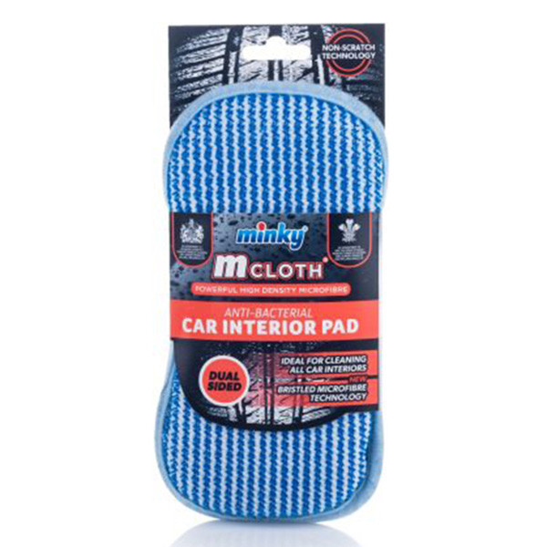 Minky anti-bacterial cleaning pad | car interior SMI00024 - 1
