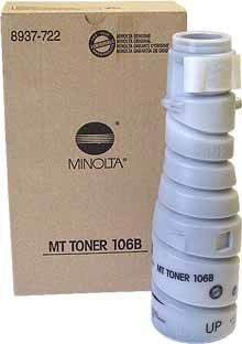 Minolta 106B (8937-722) black toner 2-pack (original Minolta) 8937-722 071980 - 1