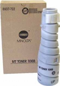 Minolta 106B (8937-722) black toner 2-pack (original Minolta) 8937-722 071980