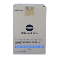 Minolta 8937-922 C4B cyan toner (original Konica Minolta) 8937-922 072286