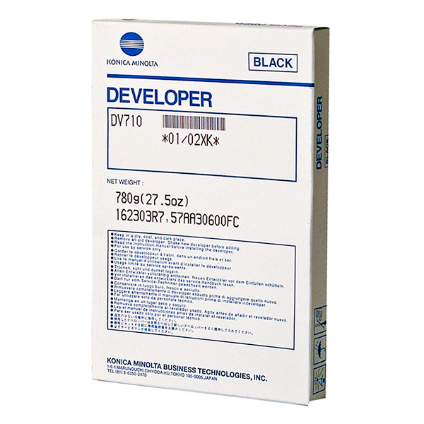 Minolta DV-710 (02XG) black developer (original) DV710 072650 - 1
