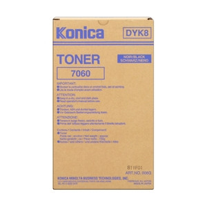 Minolta Konica 7060 (006G / DYK8) black toner (original Konica) 006G 072594 - 1