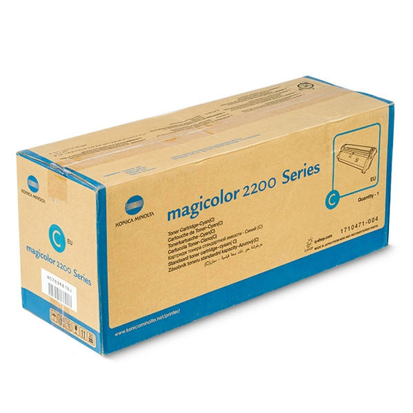 Minolta Konica Minolta 1710471-004 cyan toner (original Minolta) 1710471004 4145703 032460 - 1