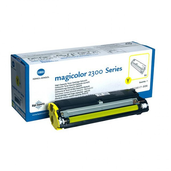 Minolta Konica Minolta 1710517-006 high capacity yellow toner (original Minolta) 1710517-006 4576311 032525 - 1