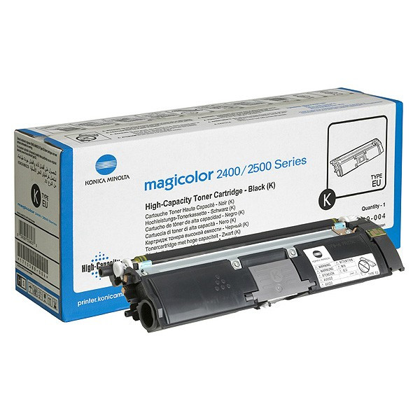 Minolta Konica Minolta 1710589-004 black toner (original Minolta) 1710589-004 A00W432 032816 - 1