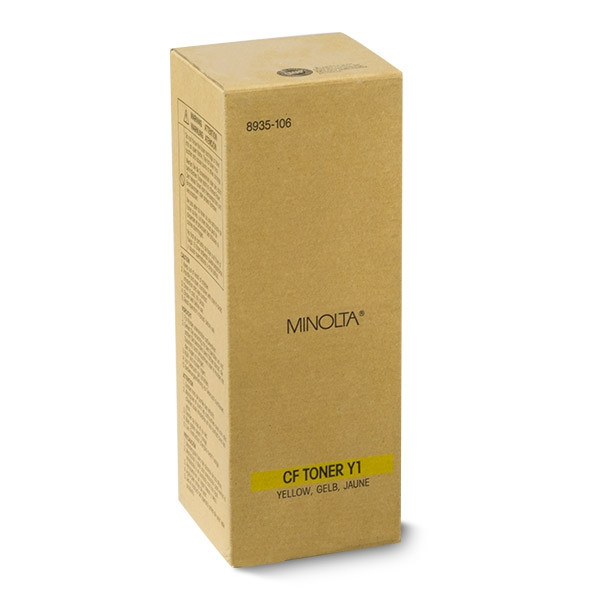 Minolta Konica Minolta 8935-106 Y1 yellow toner (original Konica Minolta) 8935-106 072202 - 1