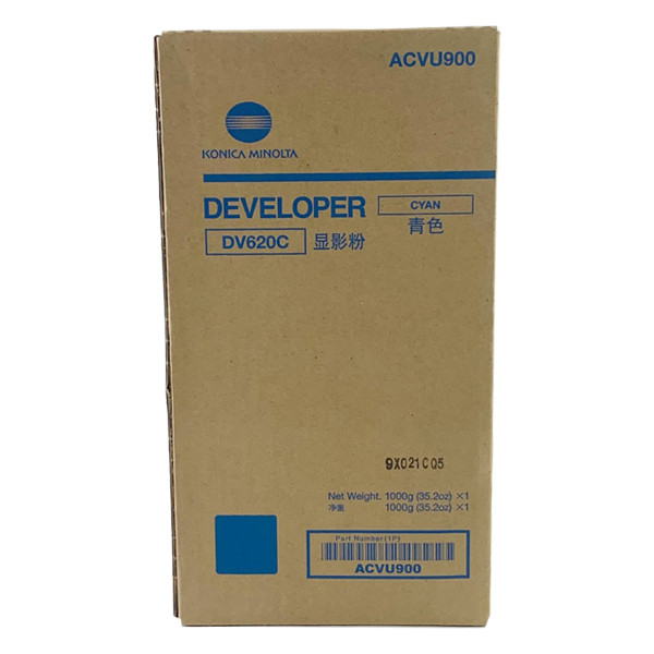 Minolta Konica Minolta DV-620C (ACVU900) developer cyan (original Konica Minolta) ACVU900 073394 - 1