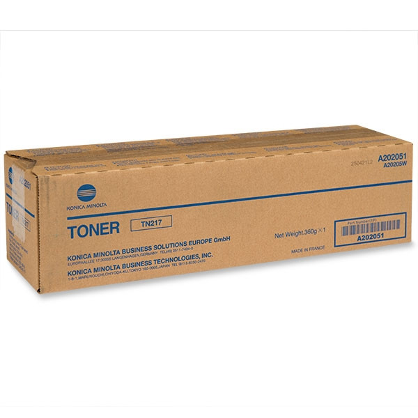 Konica Minolta TN-217 black toner (original Konica Minolta) 072422 - 1