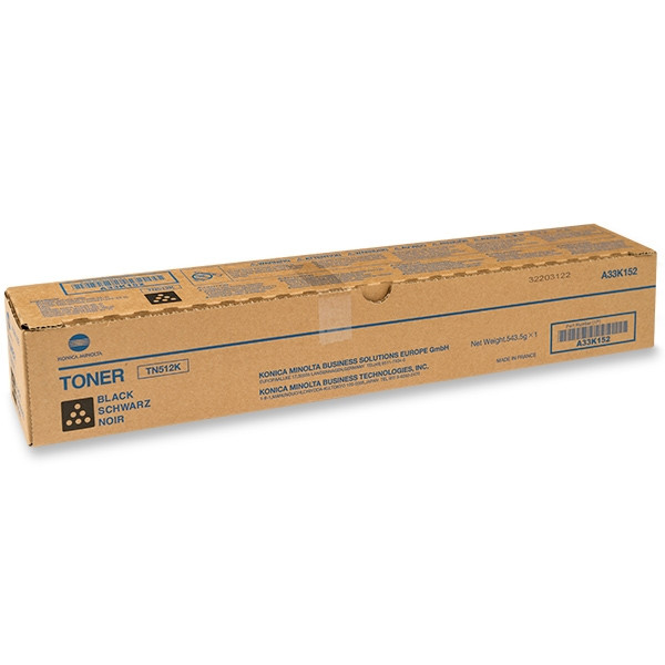 Konica Minolta TN-512K (A33K152) black toner (original Konica Minolta) 072674 - 1