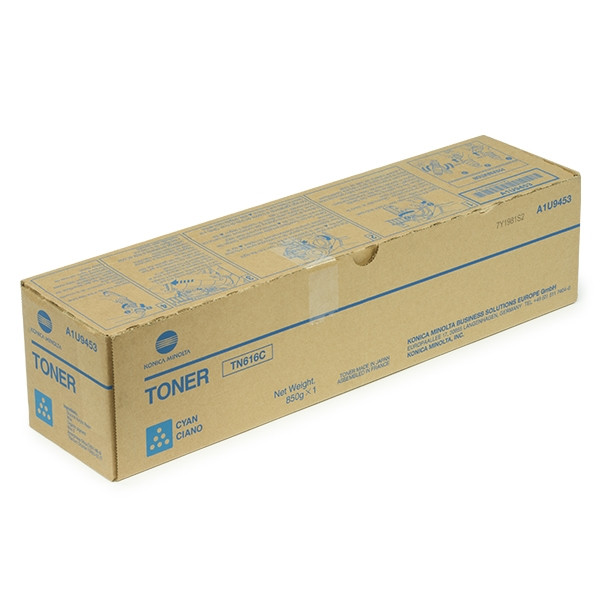 Konica Minolta TN-616C (A1U9453) high-capacity cyan toner (original Konica Minolta) 072926 - 1
