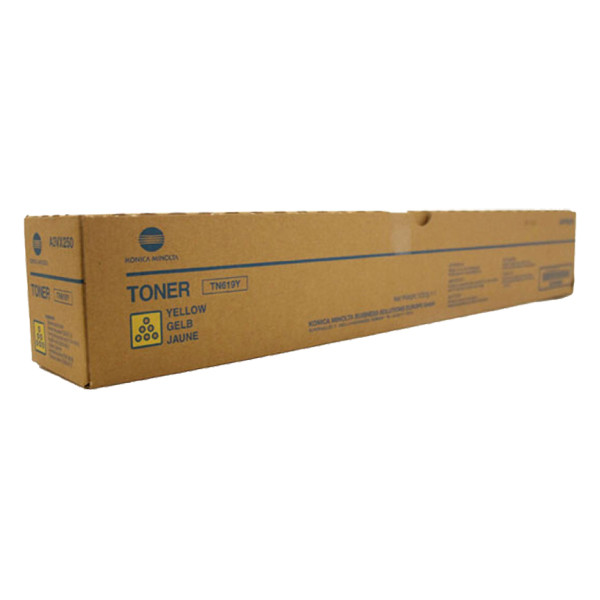 Konica Minolta TN-619Y (A3VX250) yellow toner (original Konica Minolta) 072884 - 1