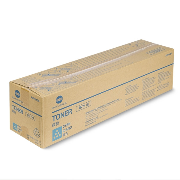 Konica Minolta TN-711C (A3VU450) cyan toner (original Konica Minolta) 072624 - 1