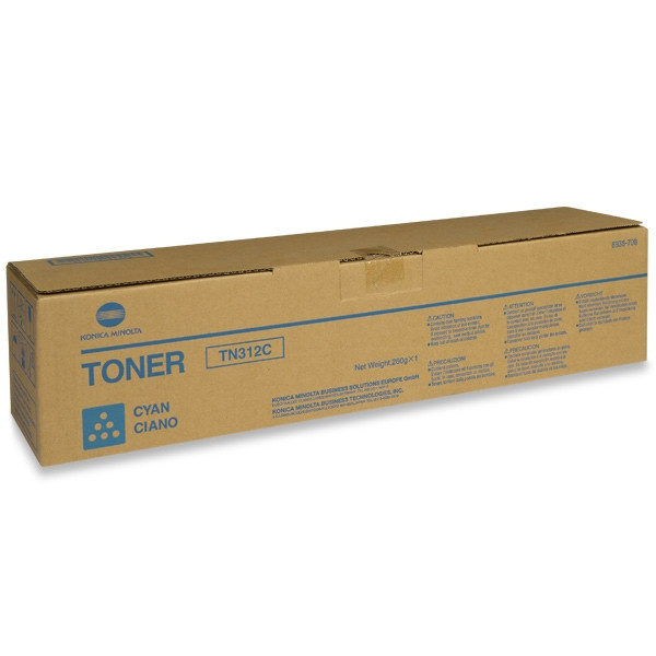 Minolta Konica Minolta TN312C cyan toner (original Konica Minolta) 8938708 072222 - 1