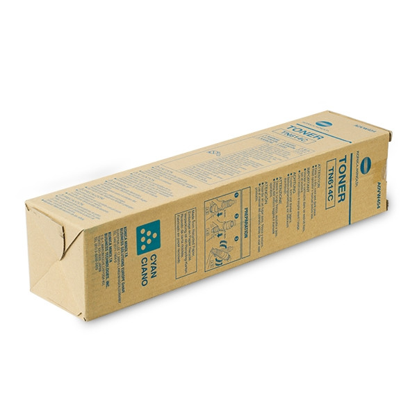 Konica Minolta TN614C (A0VW454) cyan toner (original Konica Minolta) 072744 - 1