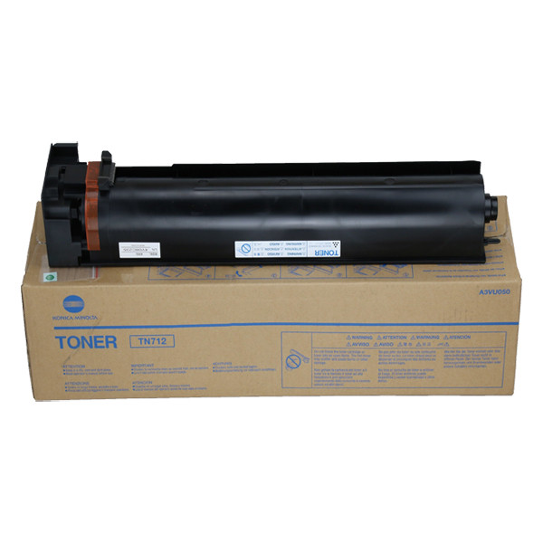 Konica Minolta TN712 black toner (original Konica Minolta) 072808 - 1
