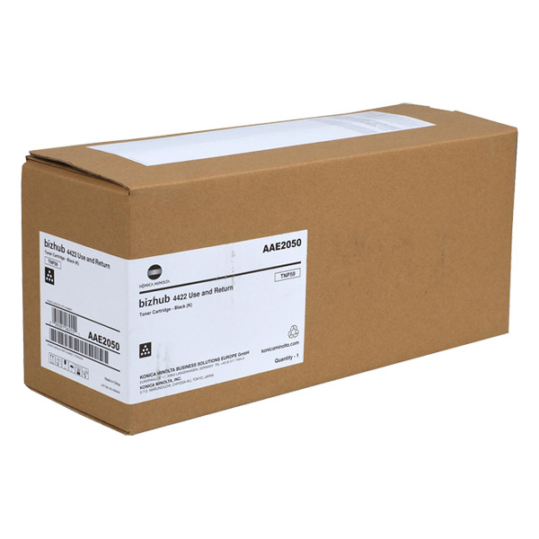 Konica Minolta TNP-59 (AAE2050) black toner (original Konica Minolta) 073190 - 1
