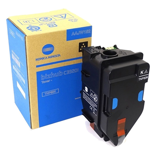 Konica Minolta TNP-80K (AAJW152) black toner (original Konica Minolta) 073282 - 1