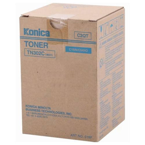 Minolta Konica TN-302C (018P) cyan toner (original Konica) 018P 072542 - 1