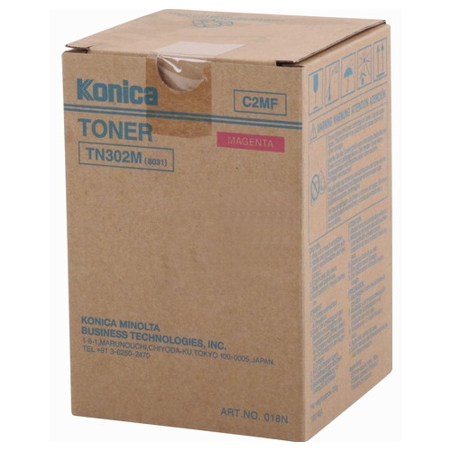 Minolta Konica TN-302M (018N) magenta toner (original Konica) 018N 072544 - 1