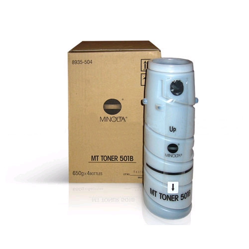 Minolta MT 501B (8935-504) black toner 4 pack (original Konica Minolta) 8935504 072362 - 1