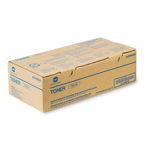 Minolta TN-118 (A3VW050) black toner (original) A3VW050 072706 - 1