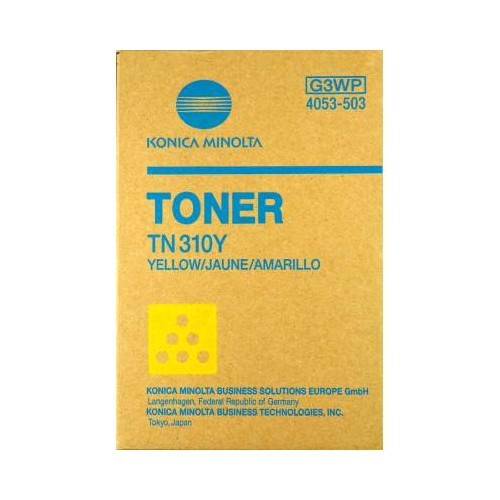 Minolta TN-310Y (4053-503) yellow toner (original Minolta) 4053-503 072094 - 1