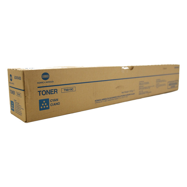 Minolta TN-619C (A3VX450) cyan toner (original) A3VX450 072880 - 1