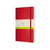 Notebook blank 13 x 21cm | red | Moleskine L soft cover 313062 - 1