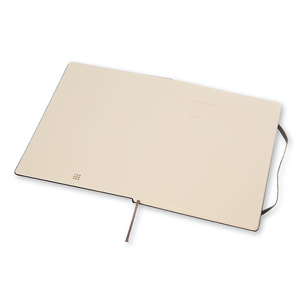 Notebook blank 19 x 25cm | black | Moleskine XL hardcover 313065 - 2