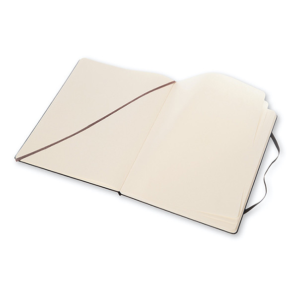 Notebook blank 19 x 25cm | black | Moleskine XL hardcover 313065 - 3
