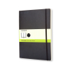 Notebook blank 19 x 25cm | black | Moleskine XL soft cover 313066 - 1