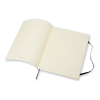 Notebook blank 19 x 25cm | black | Moleskine XL soft cover 313066 - 2