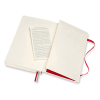 Notebook blank 9 x 14cm | red | Moleskine pocket soft cover 313056 - 4