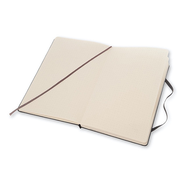 Notebook bullet journal 13 x 21cm | black | Moleskine L hard cover 313086 - 3
