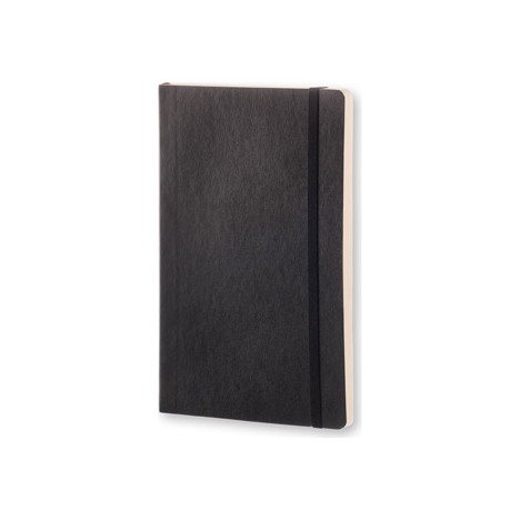 Notebook bullet journal 13 x 21cm | black | Moleskine L soft cover 313087 - 1