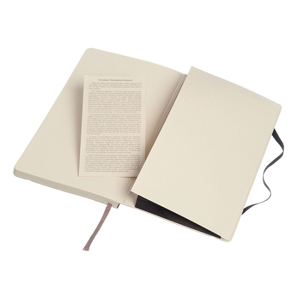 Notebook bullet journal 13 x 21cm | black | Moleskine L soft cover 313087 - 4